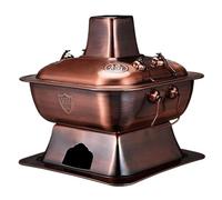 Hot Pot Chinese Hot Pot Kitchen Tools Heated Serving Pot Cookware for Home Restaurant Chinese Hot Pot (A 31.8 * 32cm)