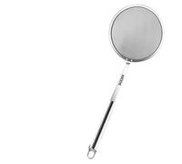 Hot Pot Fat Skimmer Spoon, 304 stainless steel strainer, 100 mesh ultra dense household kitchen skimming oil spoon, fine mesh foaming strainer spoon, Fine Mesh Food Strainer (M-12cm)