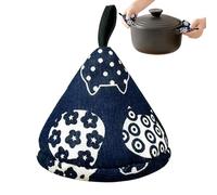 Hot Pot Lid Handle Mitt - Heat-Resistant Triangular Kitchen Mitts for Oven | Non-Slip Protector with Cat Design, Soft Silicone Grip, Multi-Purpose Cooking Accessory for Smoker BBQ Camping Apartment