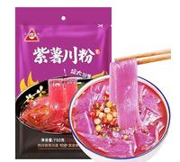 Hot Pot Sichuan Noodles【750g】sweet potato noodles,Breakfast noodles, hot and sour noodles, potato noodles, spicy Rice noodles, instant Rice noodles, Sichuan special noodles (Purple potato Sichuan vermicelli)