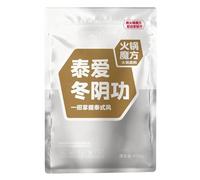 Hot Pot Soup Base, Choice of 4 Soups, Tom Yum, Golden Sour, Mushroom, Tomato. All Natural Instant Broth for Chinese Fondue, Noodles, Ramen and Cooking, 16oz Pack(Tom Yum Goong-454g)