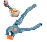 Hot Pot Tongs | Air Fryer Plate Handle | Anti-Scalding Dish Plate Clamps Pan Gripper Tongs, Silicone Anti-Slip Bowl Clip for Moving Hot Plate or Bowls with Food Out