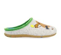 HOT POTATOES Boy's Navan Slipper, Grey, 1.5 UK