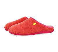 HOT POTATOES Girl's Kamanje Slipper, Coral red, 1 UK