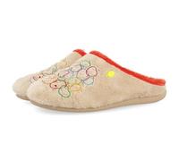 Hot Potatoes Girl's Kapuvar Slipper, Beige, 12.5 UK Child