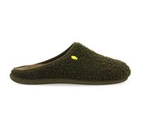 Hot Potatoes Men's Antwerp Slipper, Khaki, 9 UK