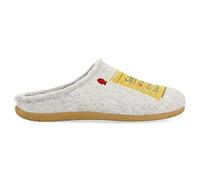 HOT POTATOES Men's Finglas Slipper, Grey, 10.5 UK