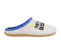 HOT POTATOES Mens Glanegg Slipper, Gris, 3.5 UK