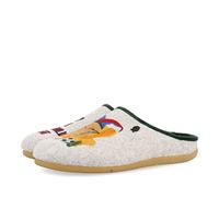 HOT POTATOES Men's Louth Slipper, Grey, 9 UK