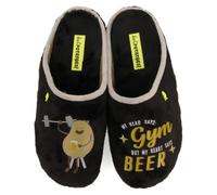HOT POTATOES Rutledge, Men's Slippers, Black, 40 EU, Black/White, 8 UK