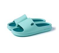 HOT POTATOES Unisex Gill Flip-Flop, Turquoise, 6.5 UK