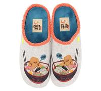 HOT POTATOES Women's Boxhorn Slipper, Grey, 6.5 UK