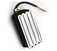 Hot Rail Dual Blade Electric Guitar High Output Track Type Four Coil Humbucker Ceramic Magnet Pickup Pickup-Set For Electric Guitars (Color : 04)