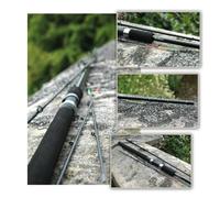 Hot Reels 10' Match Feeder Carp Leger Quiver Tip Fishing Rod with 3 Quiver Tips
