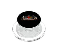 Hot Rod Car Retro Vintage Race Ratrod Classic V8 Engine Dad PopSockets PopGrip for MagSafe
