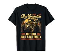 Hot Rod Grandfather Quote, Vintage Rat Rod Grandpa T-Shirt
