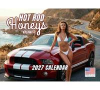 Hot Rod Honeys Sexy Calendar 2027 Monthly Wall Calender 12 Month | American Made In The USA
