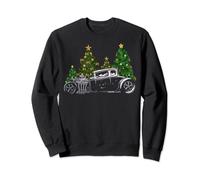 Hot Rod Ugly Christmas Classic American Car Lover Gift Sweatshirt