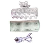Hot Rollers Hair Curlers | Bangs Curling Iron - Electric Rollers Hair Curlers, Self-Adhesive, Efficient For All Hair Types, Portable Heat Solution