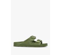 HOT SAND Men's Khaki Two Bar Mules Mens Eu Sizes: 43, Colour: Khaki Pa