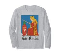 Hot Sauce Art Funny Sriracha Hot Sauce Chili Long Sleeve T-Shirt