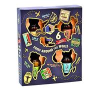 Hot Sauce Gift Set - 6 Hot Sauce Bottles From Around The World - Chilli Sauce Gift Set - Cayenne, Sriracha Hot Chilli, Garlic, Buffalo, Mexican Style, Peri Peri Sauce Gift Sets - Pack of 6