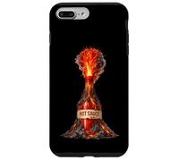 Hot Sauce Lava Fire Fiery Volcano Eruption BBQ Wings Lovers Case for iPhone 7 Plus/8 Plus
