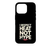 Hot Sauce Lover Spicy Food Chilihead Heat Seeker Pepper Case for iPhone 16 Pro