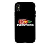Hot Sauce on Everything Case for iPhone X/XS