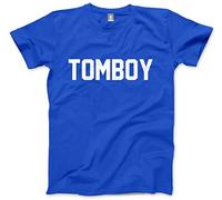 Hot Scamp Tomboy Men's Unisex T-Shirt - blue Small