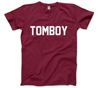 HotScamp Tomboy Men's Unisex T-Shirt - Maroon Small