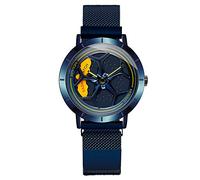 Hot Sell Business Outdoors Men Wristwatch Wheel Shaped Rotating Dial Life Waterproof Durable Quartz Gifts Watches