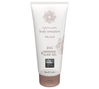 HOT - Shiatsu 2in1 Silky Touch - silky massage lubricant (200 ml)