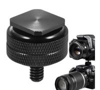 Hot Shoe Adapter - Camera Flashs Shoe Converter, Heavy Duty Metal Construction, Purpose Tripod Screw | Secure Attachment Reliable Performance for Dslr Mirrorless Photography Lighting Accessories