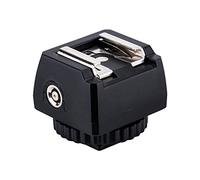 Hot Shoe Adapter with PC-synk and 3.5 mm Contact