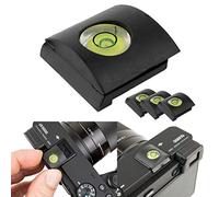 Hot Shoe Cover with Spirit Level, Set of 3, Replacement for Panasonic DMC-FZ Series, G Series, Sony Alpha, Spirit Level Camera, Hot Shoe Cover, Protection Cover for hot Shoe, Hot Shoe Spirit Level