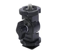 Hot Shoe Mount Adapter 1/4inch Screw LED Fill Light Socket Stand Camera Hot Shoe Microphones Monitor Adapter Socket DSLR Camera Bracket