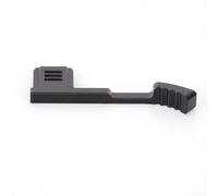 Hot Shoe Thumb Grip Compatible with For PANASONIC S9 Built from Anodized Aluminum Alloy with Lightweight Ergonomic Profile and Secure Fit (Black)