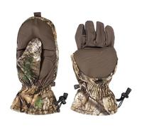 HOT SHOT Men’s Camo Huntsman Pop-Top Mittens - Outdoor Hunting Camouflage (Realtree APX, Large)