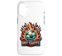 Hot Shots Soccer Team Case for iPhone 16
