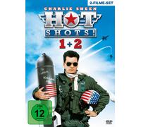 Hot Shots - Teil 1 + Teil 2 (DVD) Charlie Sheen Valeria Golino Jim Abrahams