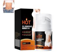 Hot Slimming Cream, Body Fat Burning Cream for Belly, Waist, & Buttocks, Firming Hot Massage Creams, Perfect for Cellulite, Tightening, for Women and Men (1PC)