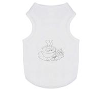 'Hot Soup & Bread' Pet Dog/Cat T-Shirt (PT00079463)