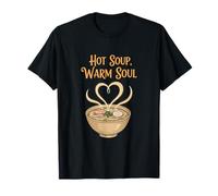Hot Soup Warm Soul Udon Bowl Japanese Comfort Food T-Shirt