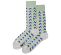Hot Sox Men's Fun Conversation Starter Crew Socks-1 Pair Pack-Cool Funny Pop Culture Gifts, Sumo Pattern (Mint), 4.5-12 UK