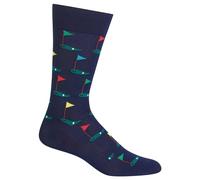 Hot Sox Men's Golf Crew Sock 6-12.5 Navy