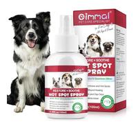 Hot Spot Itch Relief Spray - Anti-Itch Hot Spot Treatment, Pet Wound Care Spray for Skin Itchy, Irritated Skin, Allergy, Rashes, Moisturiser for Dry Skin & Itchy Ears, Skin Soother - 100ML (Dogs)