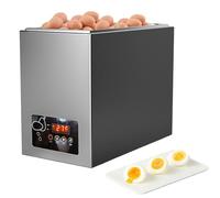 Hot Spring Egg Boiler, Commercial Hot Spring Egg Cooker, Electric Multi Egg Cooker with Digital Control Panel, 50 Eggs Capacity(9L) and 201 Stainless Steel Inner, for Restaurants, Canteens