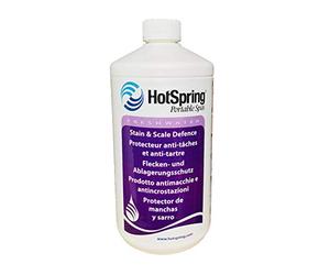Hot Spring Freshwater Hot Tub Stain & Scale Defence 1 Litre No Anti Scale Descaler Spa