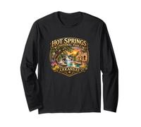 Hot Springs National Park Arkansas Novelty Graphic Souvenirs Long Sleeve T-Shirt